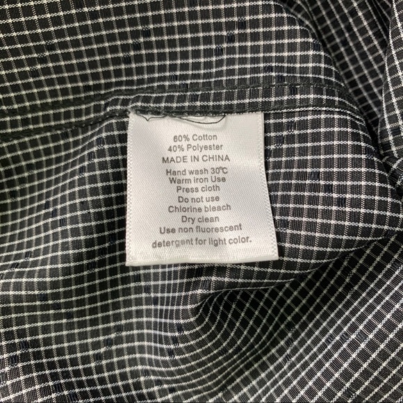 Takumi Japan button front check men’s dress shirt - Picture 7 of 8